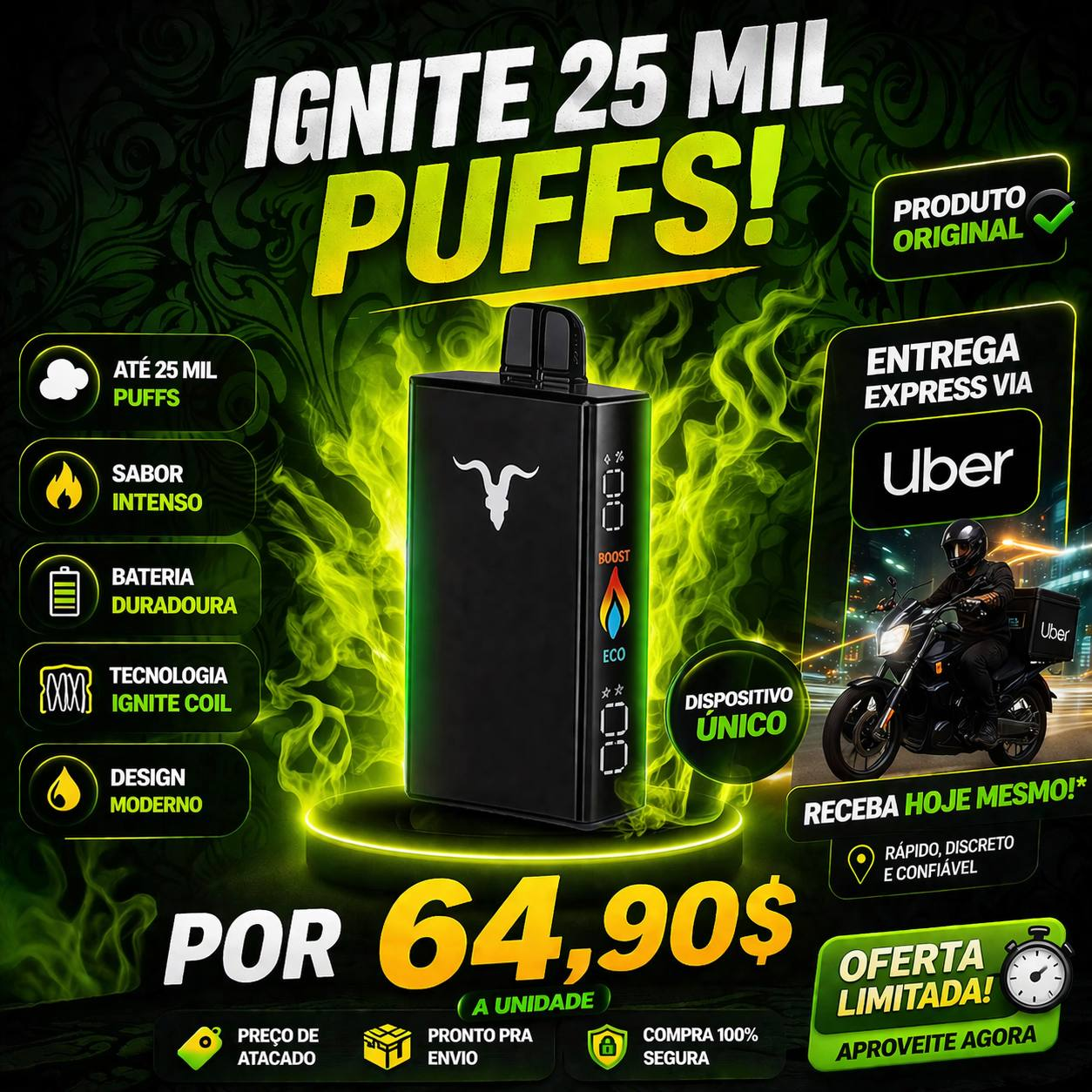 Ignite 25 Mil Puffs